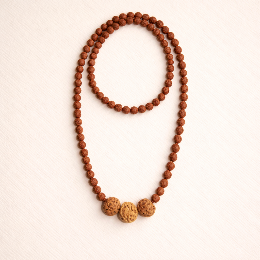 Vidya Vriddhi Mala - 4 Mukhi & 5 Mukhi Rudraksha